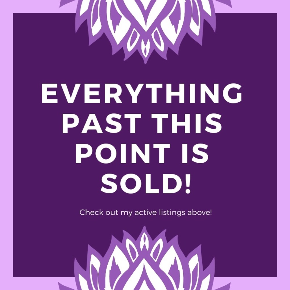 SOLD SOLD SOLD!